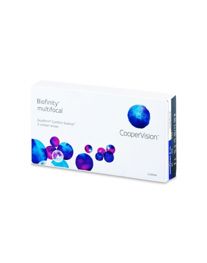 Biofinity Multifocal - 3 lentes